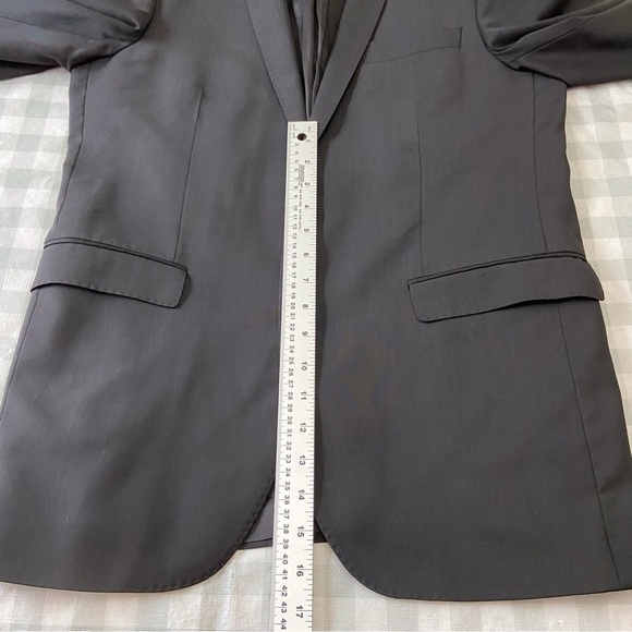 Tiger of Sweden black blazer Norden suit blazer 48 and Oxford pants 30 pure wool - Picture 10 of 16